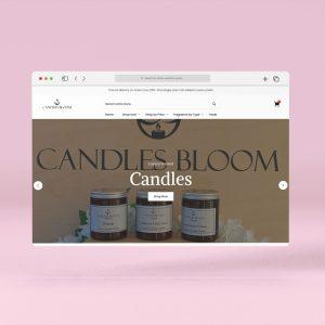 Candlesbloom - Corporate Web Design project in Chester