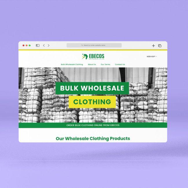 Ebecos - Corporate Web Design project in Chester